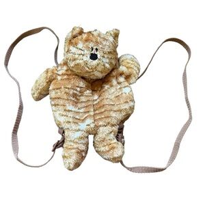 3/$20 ❤️ Tan Stuffy Cat Small Girl Backpack